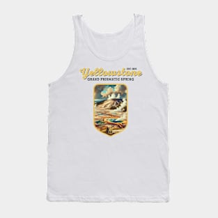 USA - NATIONAL PARK - YELLOWSTONE Grand Prismatic Spring - 6 Tank Top